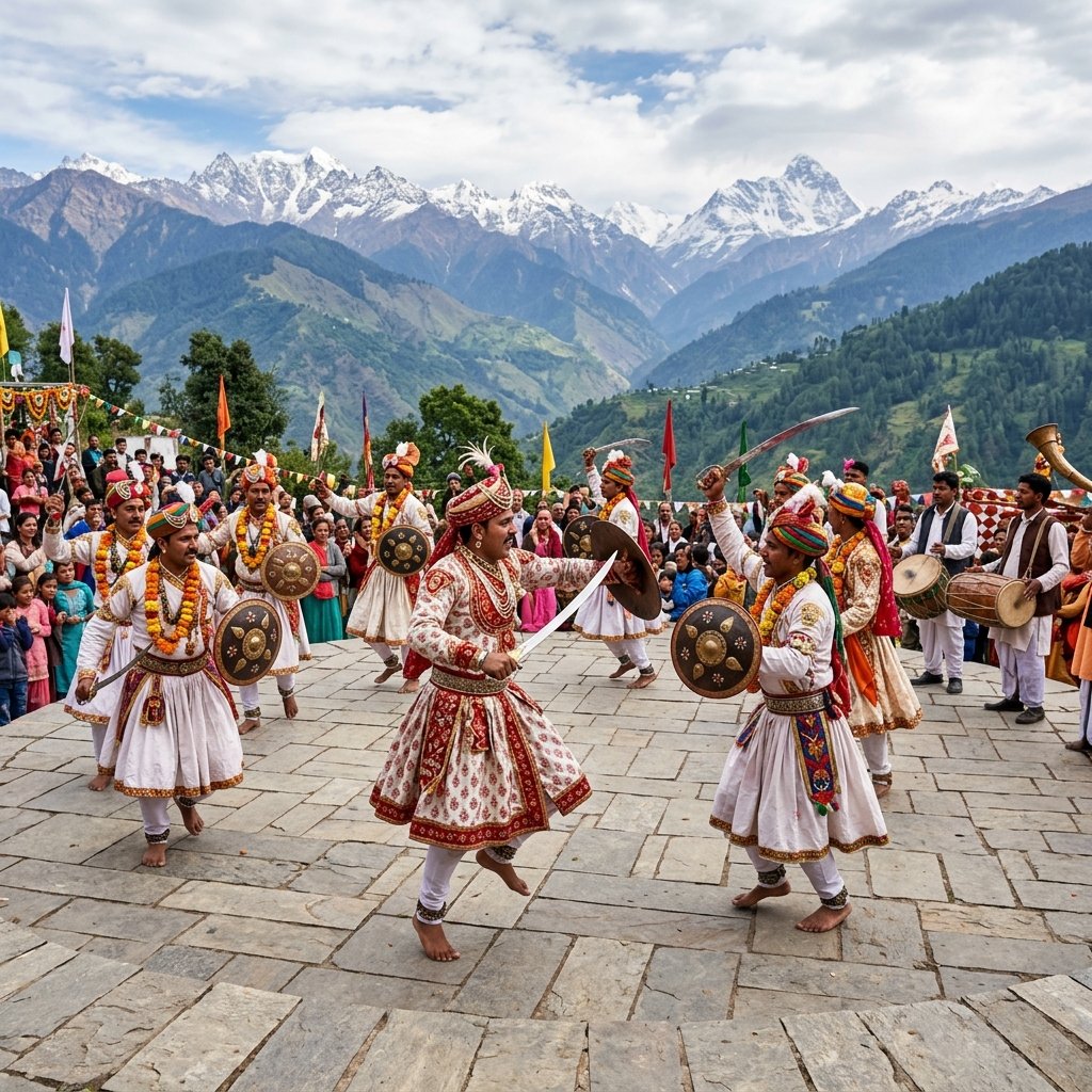 Pauri Town & Kandoliya